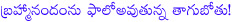 tagubotu ramesh,brahmanandam,thagubothu ramesh following brahmanandam,tagubotu ramesh demanding one lakh rupees remuneration per day,mahatma,alamodalaindi,jagadam,bheemavaram bullodu,tagubothu ramesh remuneration,